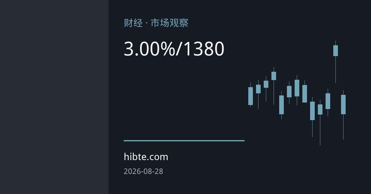 韩国央行连续加息至3.00%：美元/韩元跌破1380，亚洲加息周期下的汇率博弈